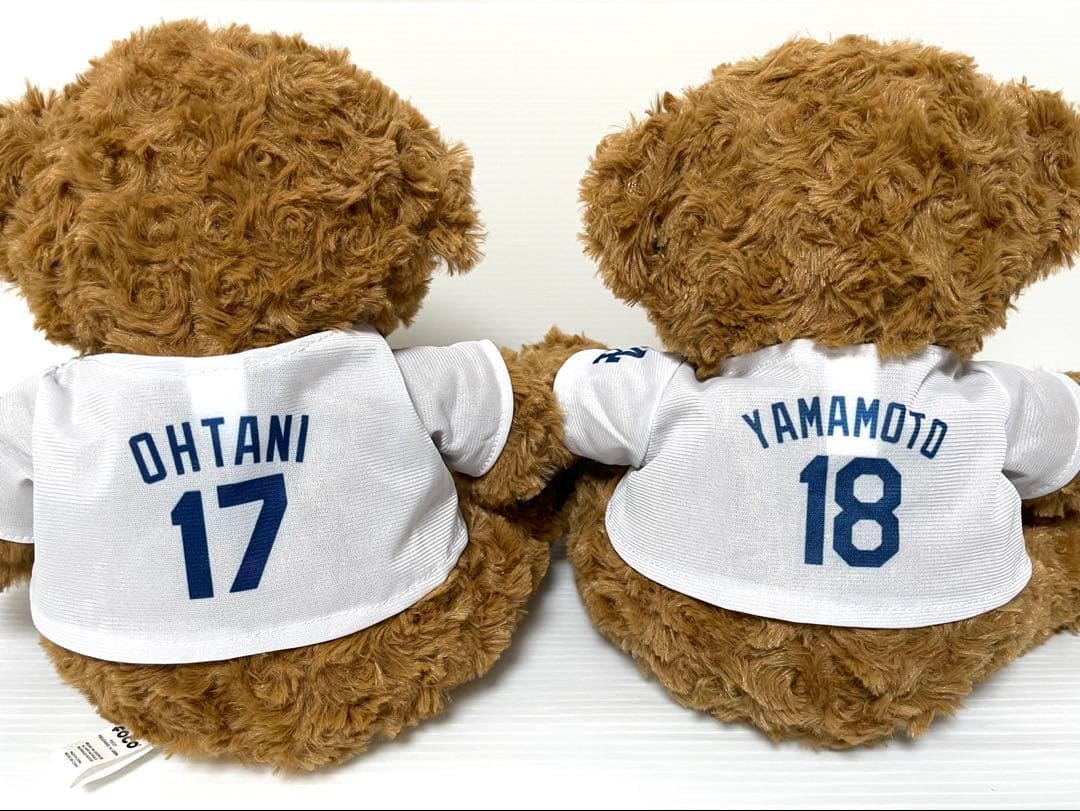 ロサンゼルス・ドジャース テディベアセット