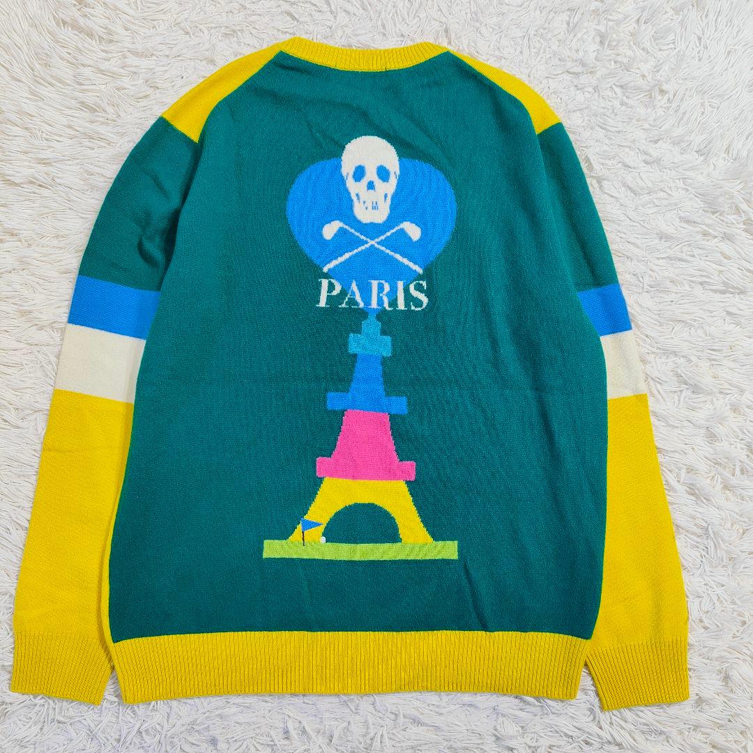 【新品タグ付き】マークアンドロナ 千鳥格子ニットHELLO CLASSIC 50