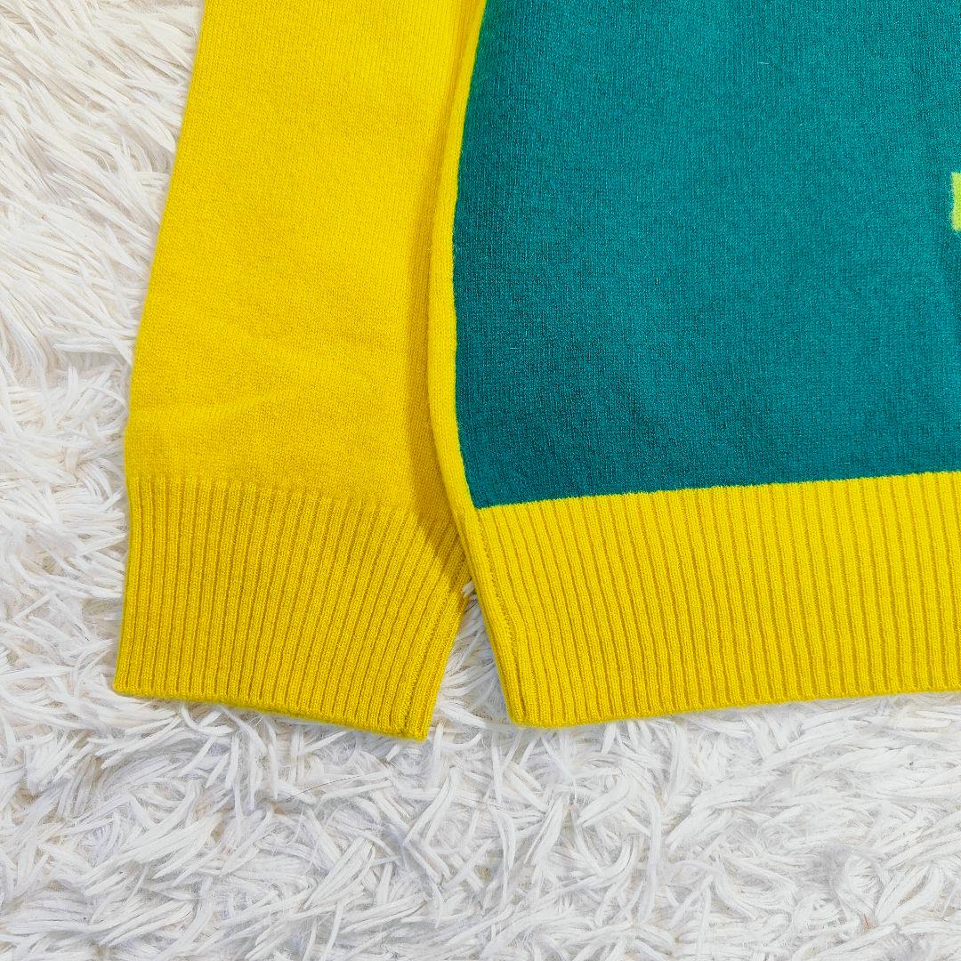 【新品タグ付き】マークアンドロナ 千鳥格子ニットHELLO CLASSIC 50