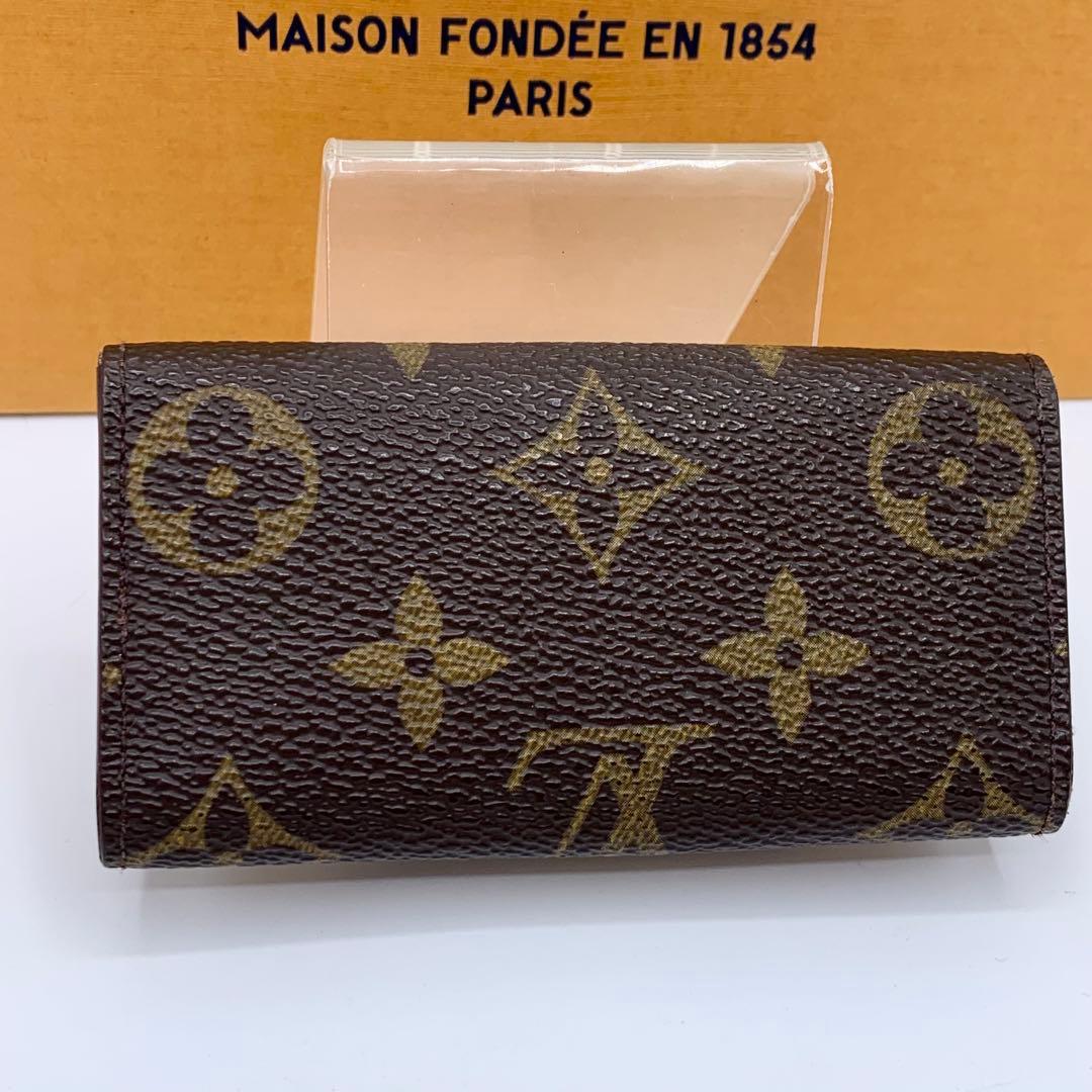 【超美品/定番】ルイヴィトン　キーケース　4連　モノグラム　ミュルティクレ4
