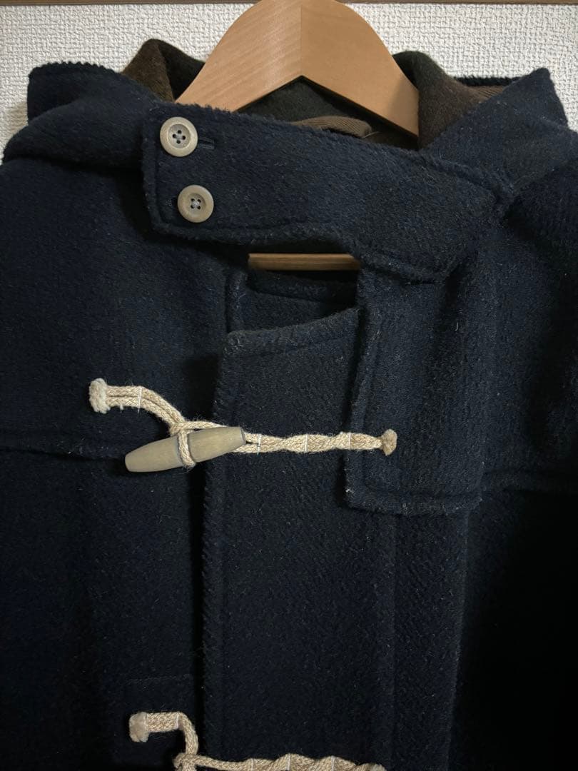 Nigel Cabourn リバーシブルダッフルコート 迷彩×ネイビー 48