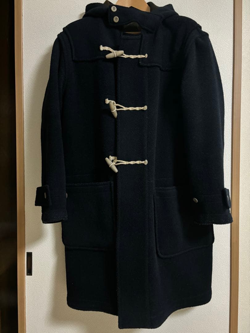 Nigel Cabourn リバーシブルダッフルコート 迷彩×ネイビー 48
