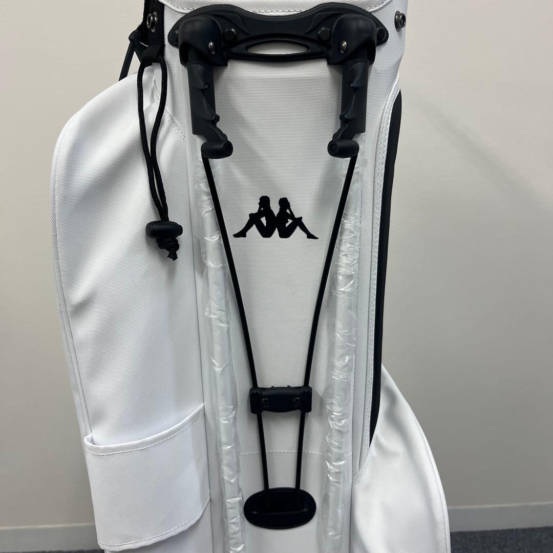 Kappa カッパ ゴルフ スタンド キャディバッグ 8.5型 ホワイト
