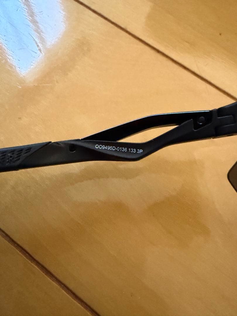 【試着のみ】オークリー レーダープレート 偏光レンズ プリズムブラック