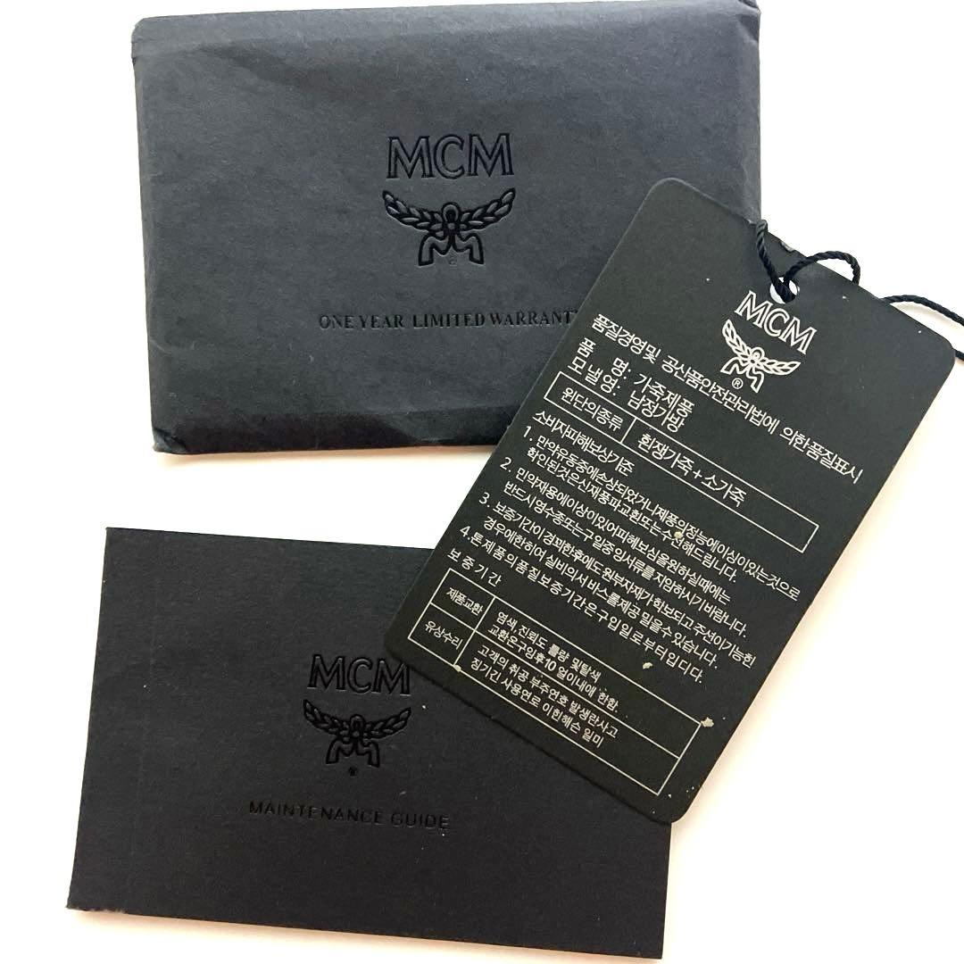 【廃盤品】MCM ヴィセトス パウダーピンク スタッズ リュック