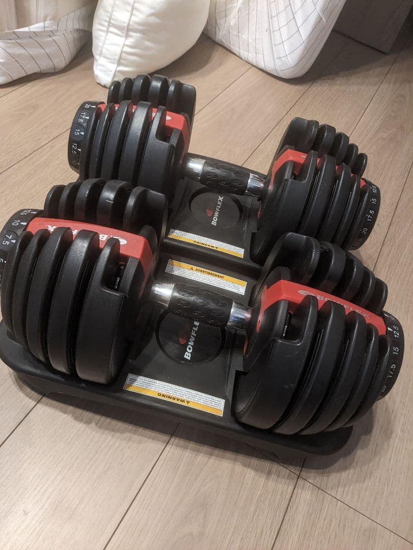 Bowflex ボウフレックス可変ダンベル ペア L108474500 - ウエイト
