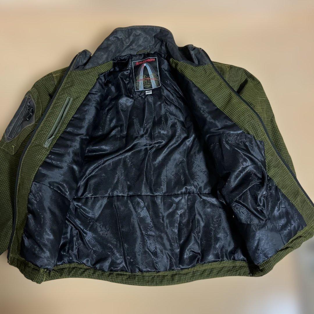 Salomon スキーウェア Lサイズ オリーブグリーン