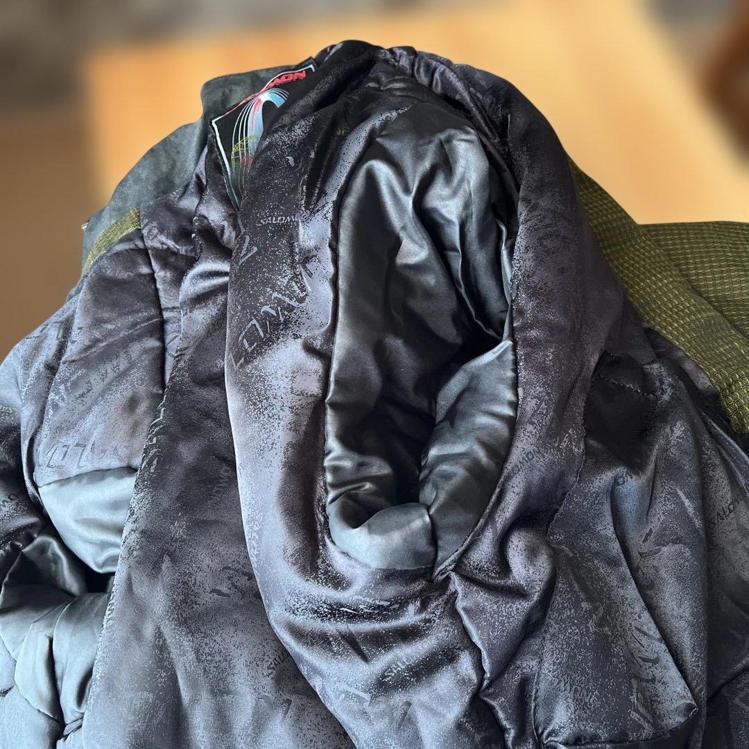 Salomon スキーウェア Lサイズ オリーブグリーン