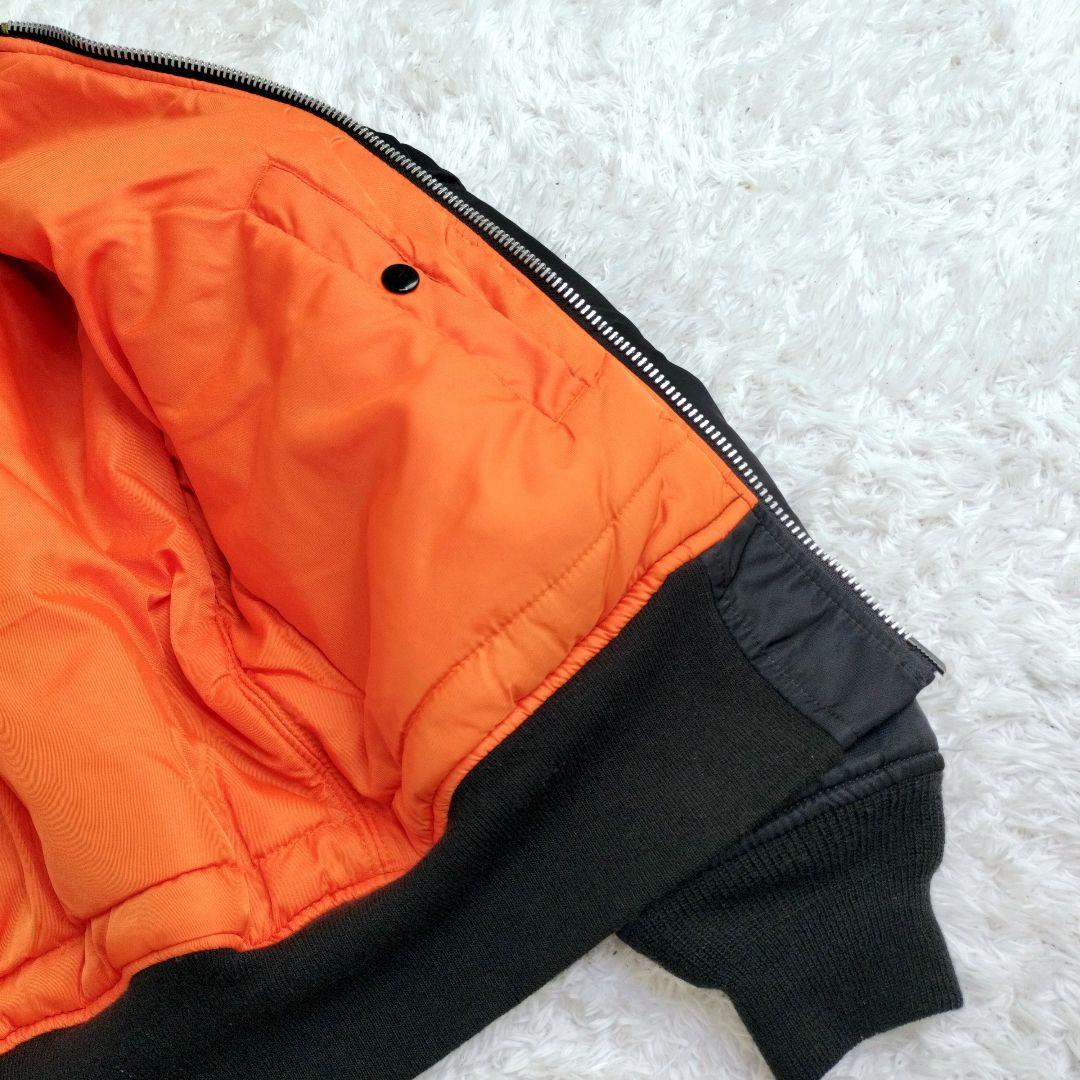 ALPHA アルファインダスドリーズ MA-1 フライトジャケット　S ブラック