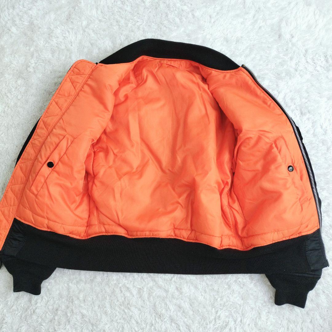 ALPHA アルファインダスドリーズ MA-1 フライトジャケット　S ブラック