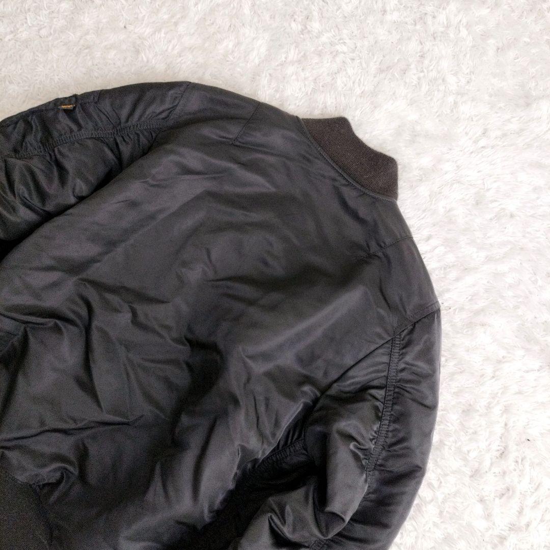 ALPHA アルファインダスドリーズ MA-1 フライトジャケット　S ブラック