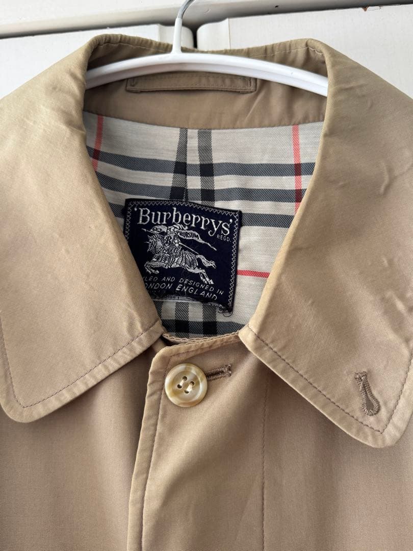 60〜70s Burberrys 一枚袖 ステンカラーコート