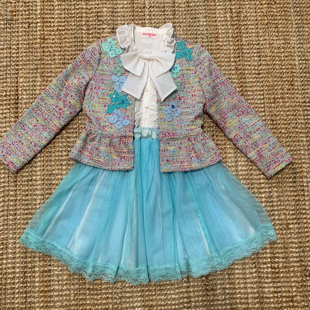 mezzo piano キッズ　セレモニーセットアップ　120