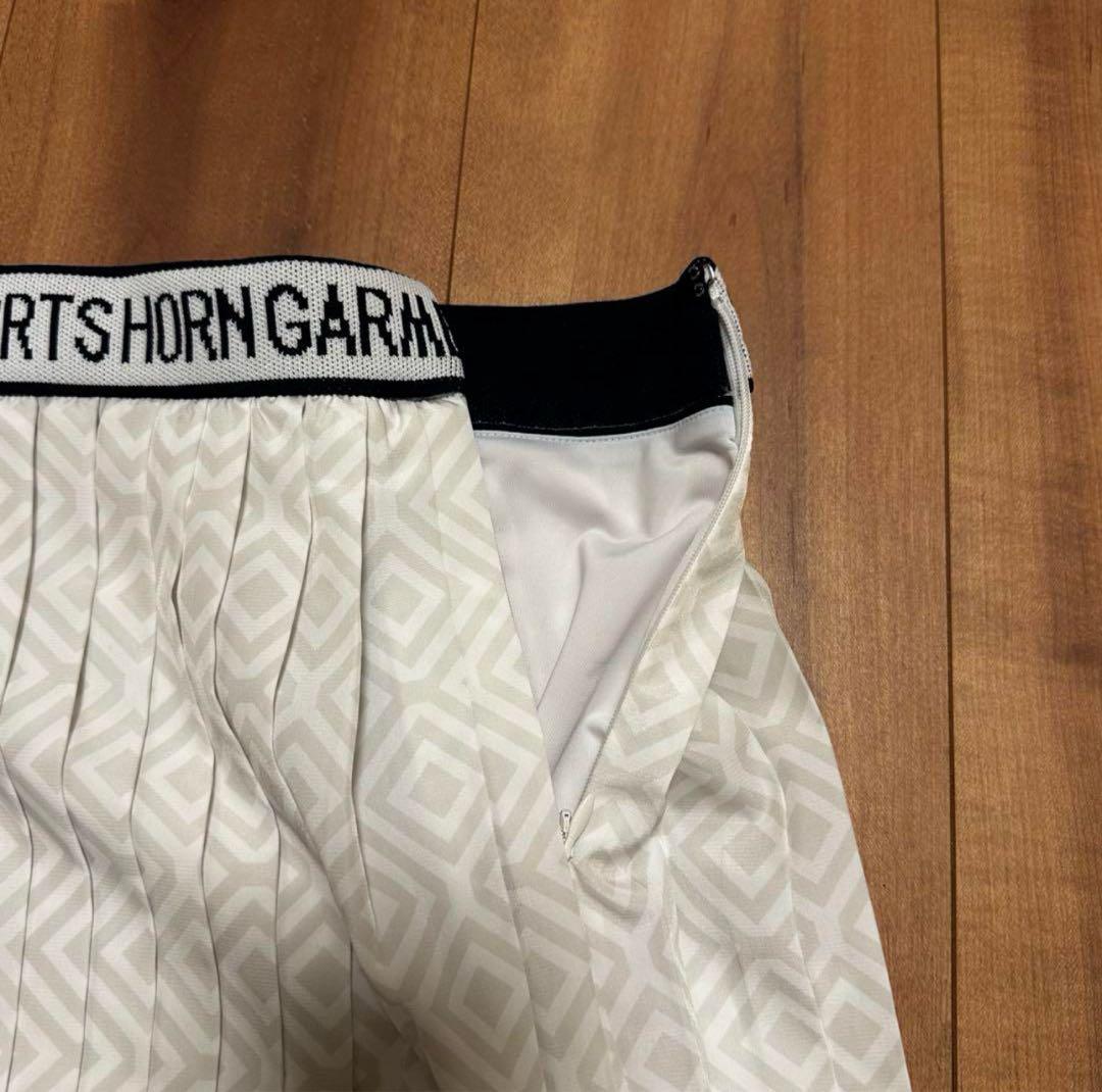 ホーンガーメント　ハイネック　プリーツスカート　セットアップ　夏　税込5万5千円