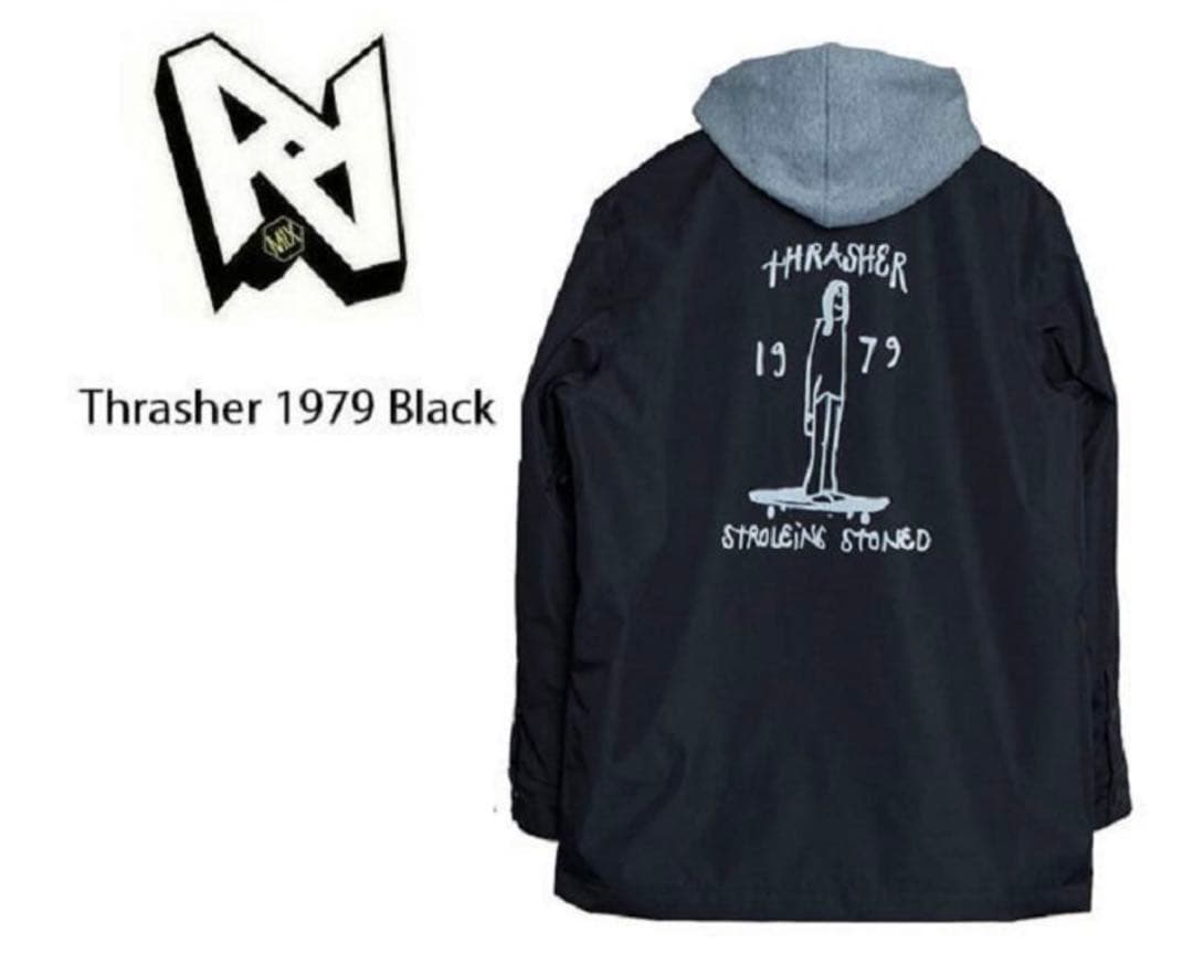 THRASHER スノーボードウェア 1979 STROLLING STONED
