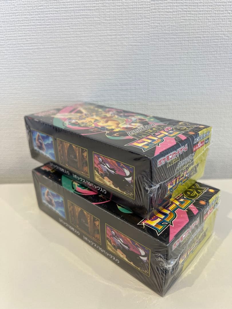 ポケモンカードゲームMEGAドリームex 2BOX シュリンクあり