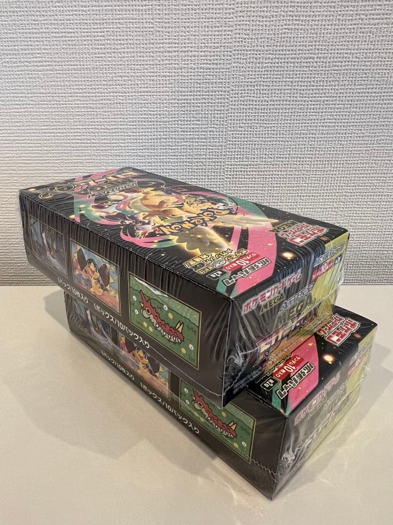 ポケモンカードゲームMEGAドリームex 2BOX シュリンクあり