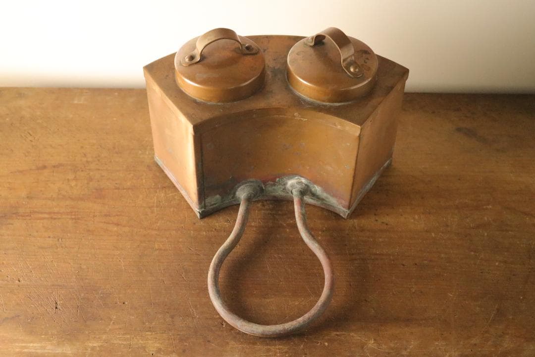 古道具 燗銅壺 熱燗器 古銅 銅製 金属工芸 古道具 火鉢 アンティーク