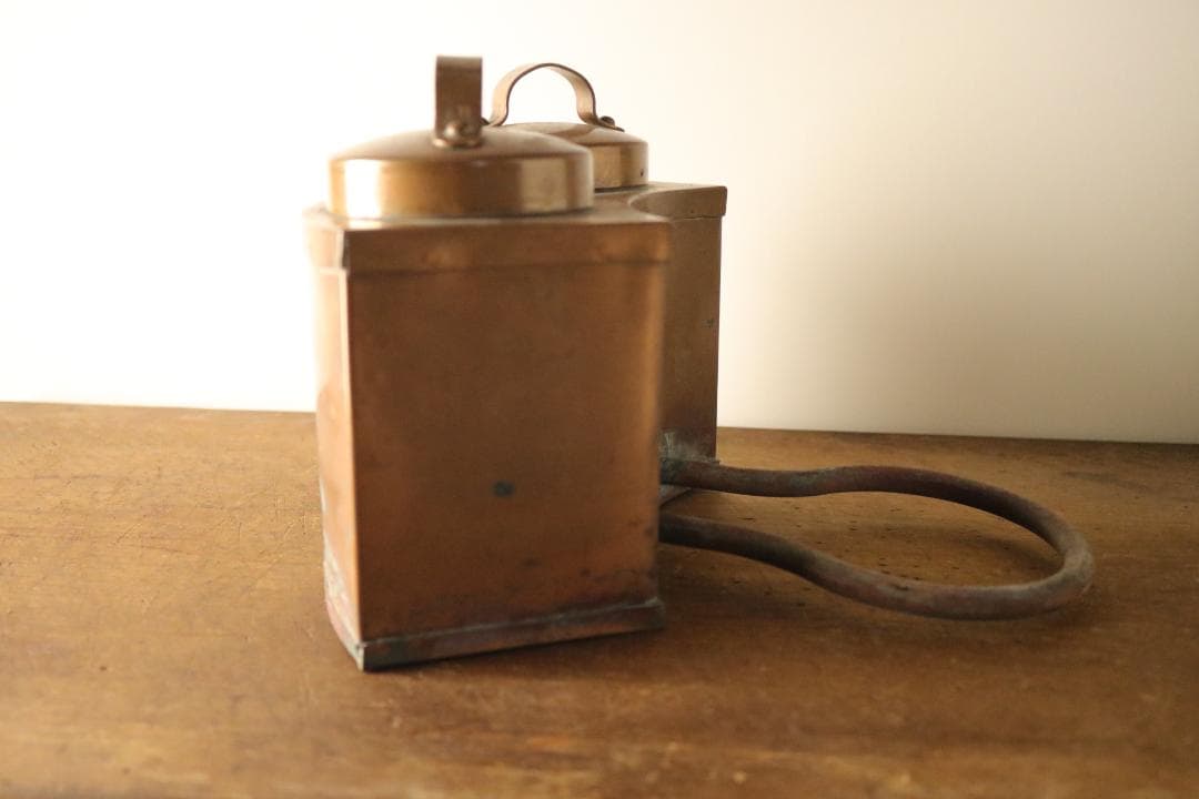 古道具 燗銅壺 熱燗器 古銅 銅製 金属工芸 古道具 火鉢 アンティーク