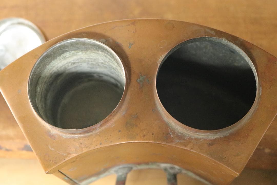 古道具 燗銅壺 熱燗器 古銅 銅製 金属工芸 古道具 火鉢 アンティーク