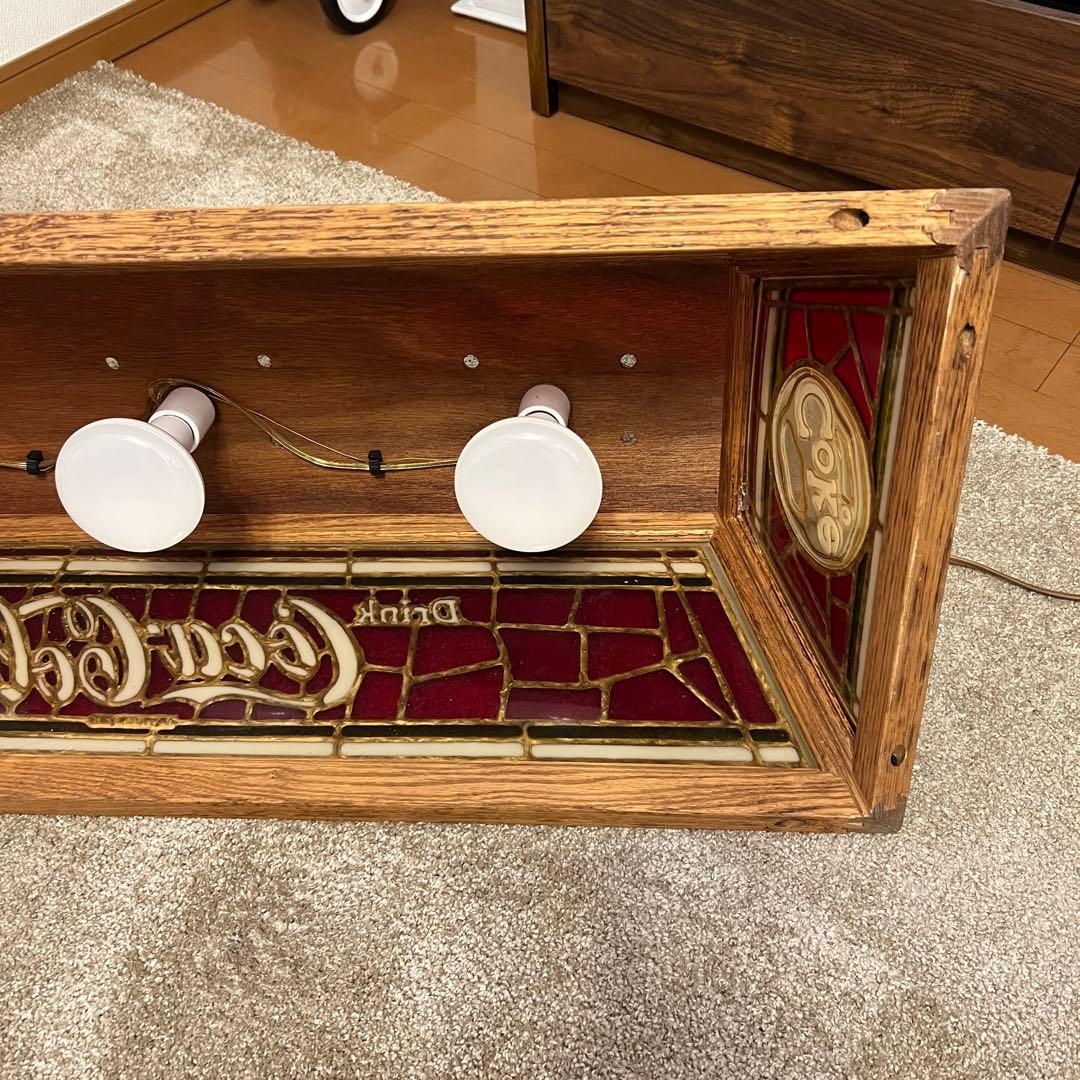 Coca-Cola コカコーラ　プールバーライト　ビンテージ　希少 ⭐️状態良好⭐️