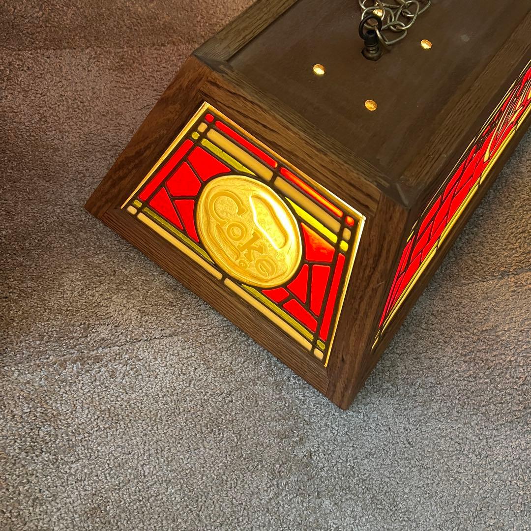 Coca-Cola コカコーラ　プールバーライト　ビンテージ　希少 ⭐️状態良好⭐️