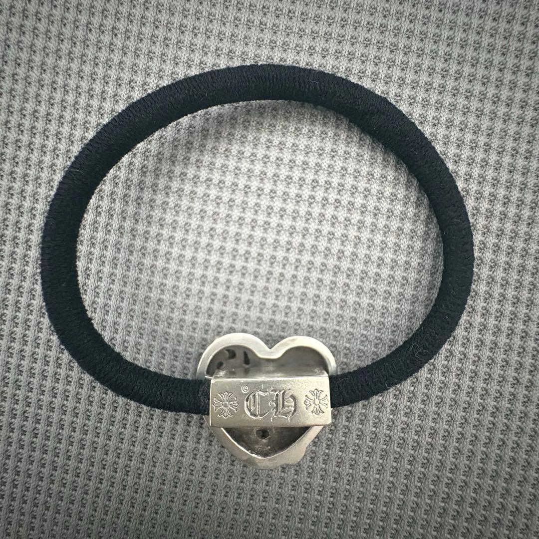 【正規品】【美品】Chrome Hearts クロムハーツ ヘアゴム ハート