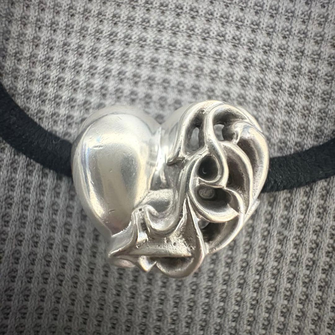 【正規品】【美品】Chrome Hearts クロムハーツ ヘアゴム ハート