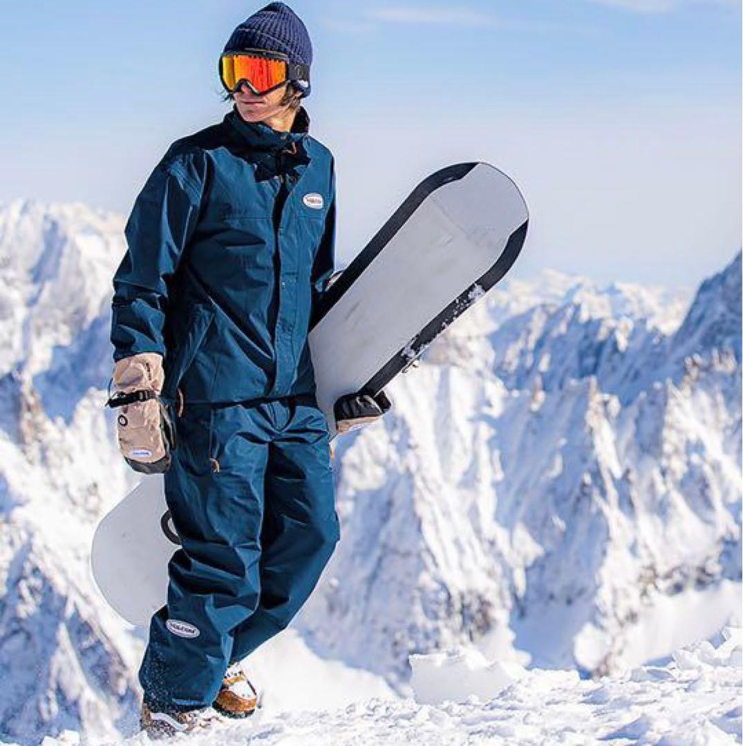 Volcom【M】ボルコム 青 ブルー スノーボードパンツ レア！VOLCOM