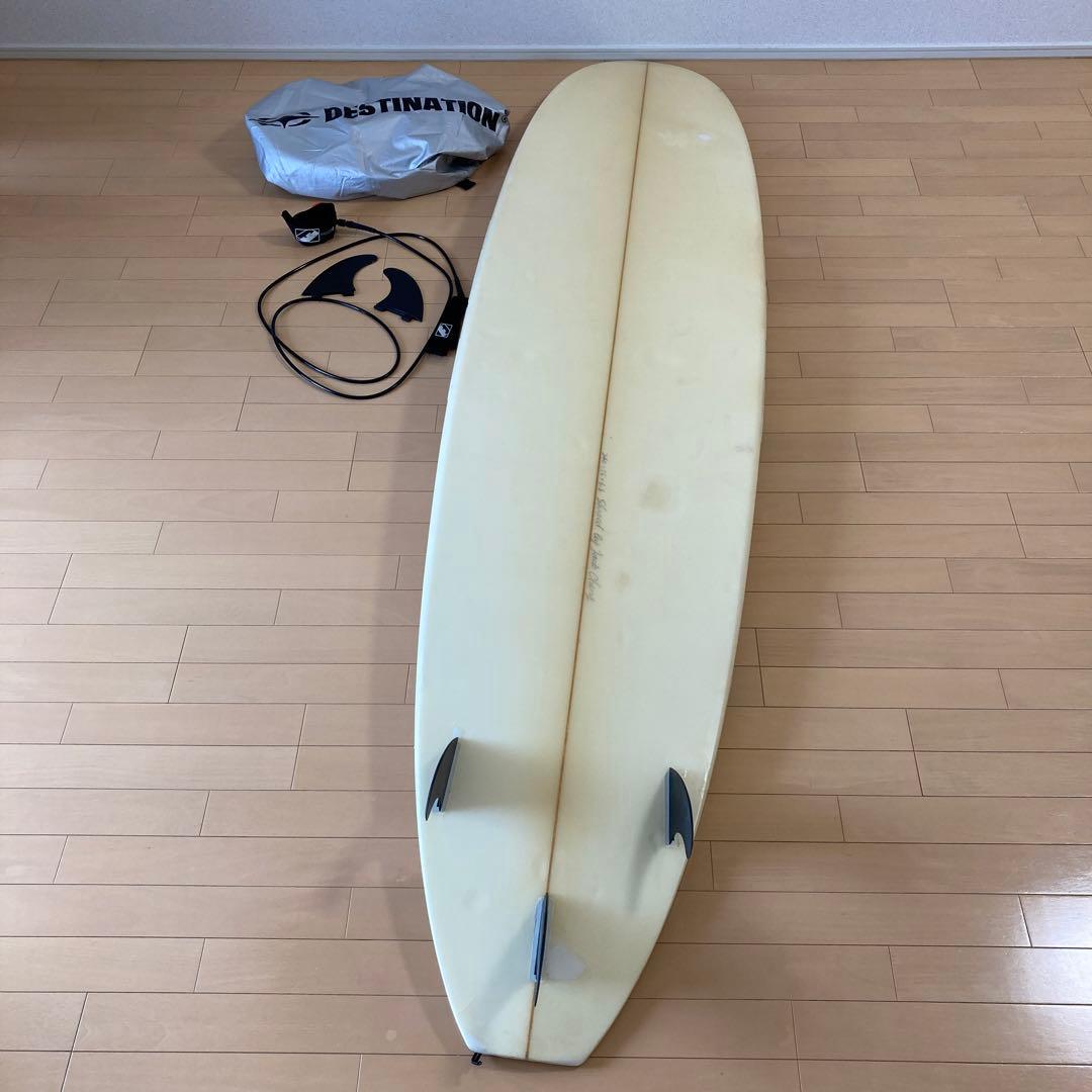 7'10\" サーフボード(フィン、リーシュ、カバー付)