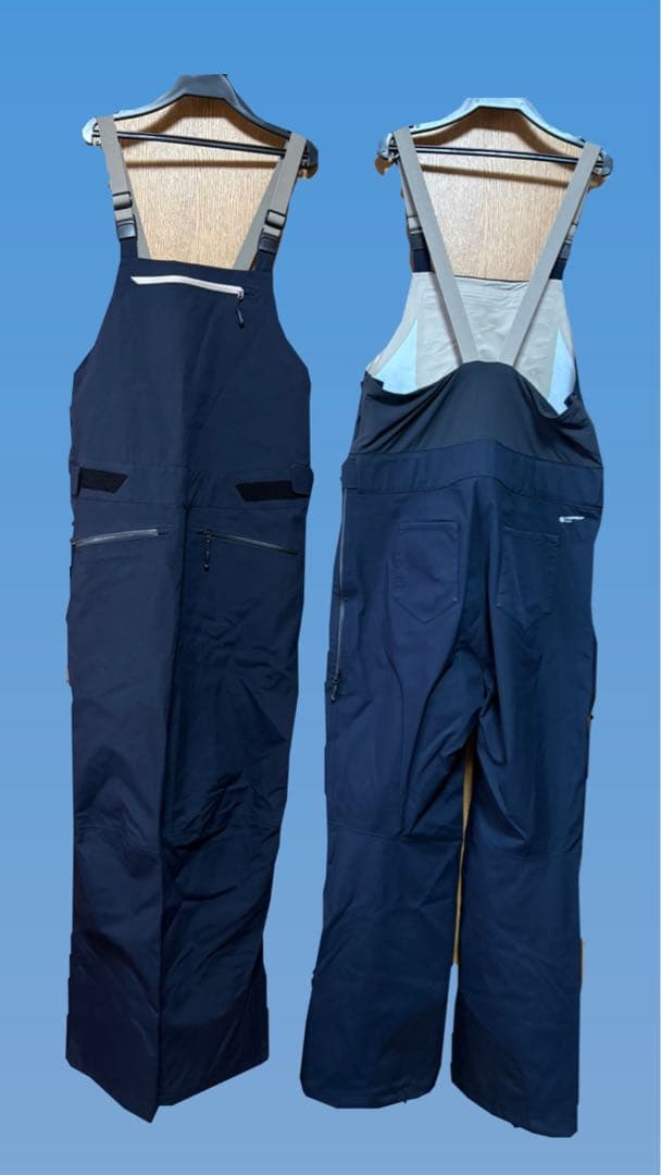 週末SALE！salomonサロモン★スノーウェアレディースL 黒×ベージュ