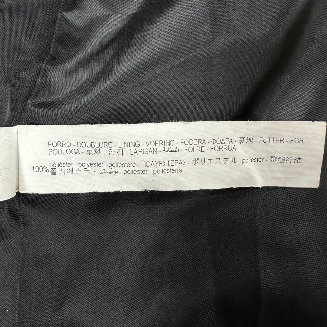 ★美品/ ZARA　ザラ　チェスターコート　ダブルブレスト　縮絨　マキシ丈　XL