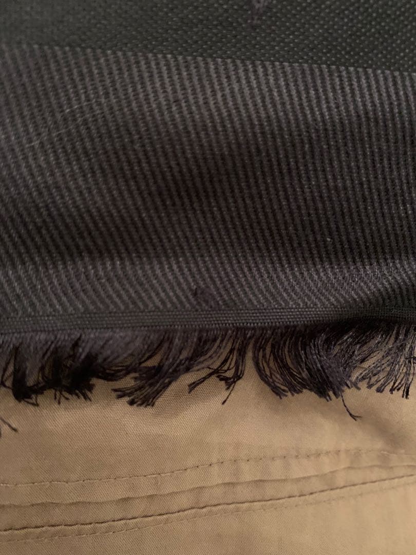 LOUIS VUITTON ルイヴィトン ブラック ストール フォックス毛皮