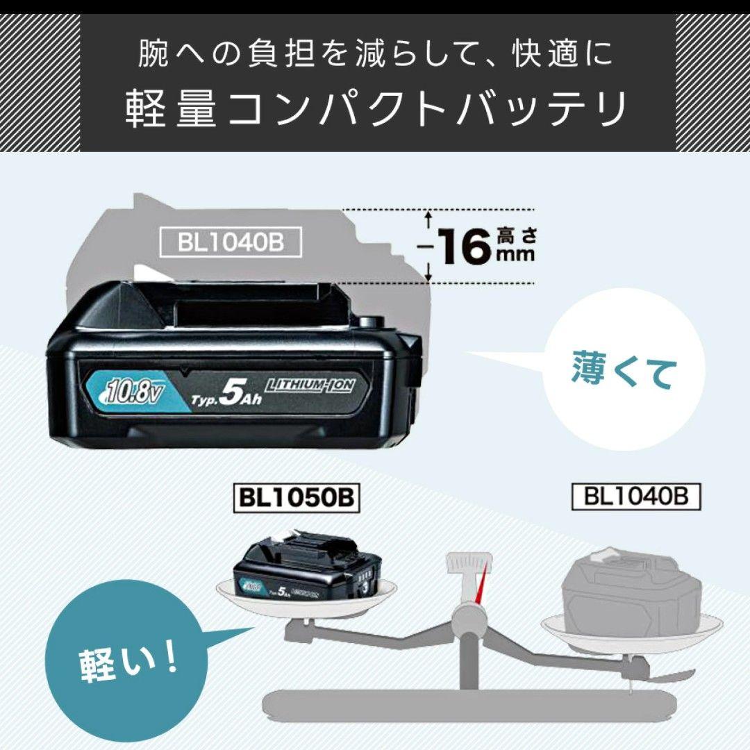 《新品》makitaコードレス掃除機 CL108FDSHW　バッテリ 充電器付