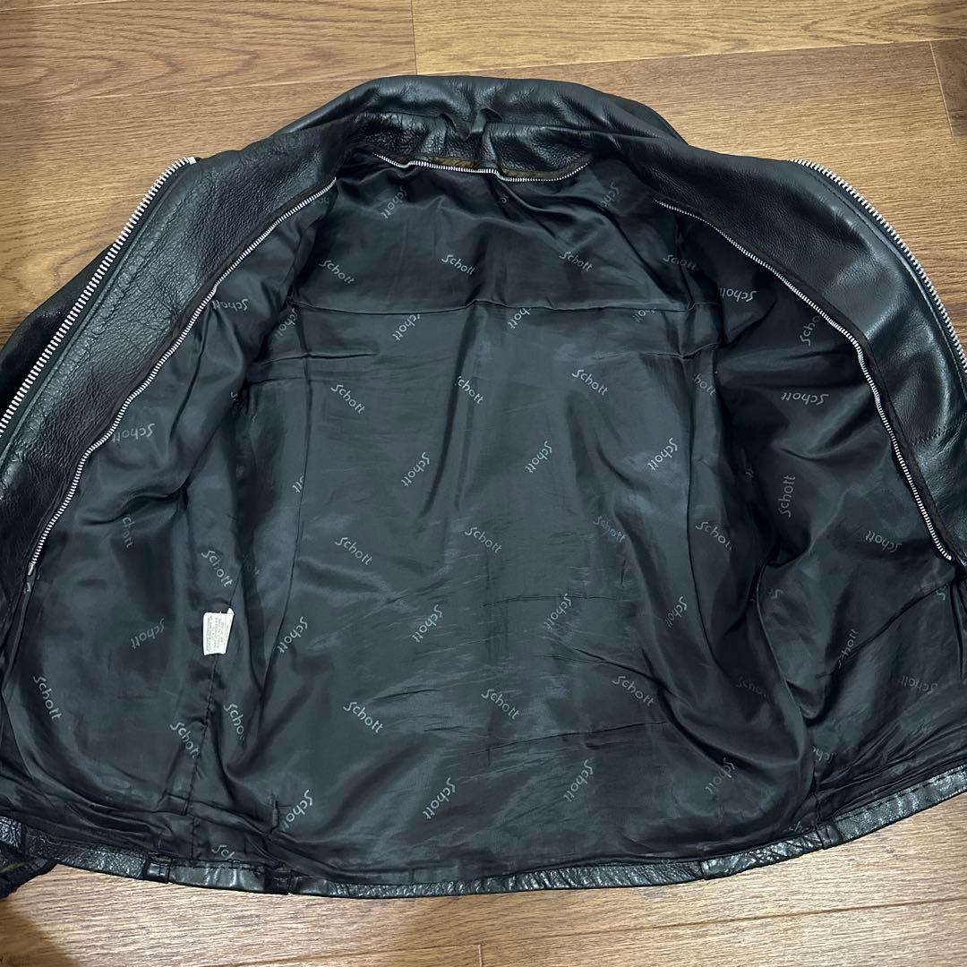 Schott シングルライダース 80s