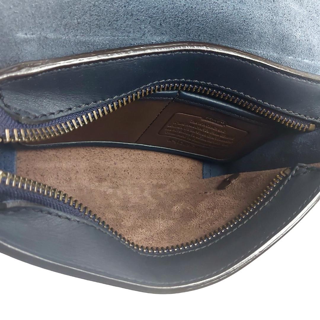 【レア】 COACH コーチ ボディバッグ クロスボディ ウエストバッグ レザー