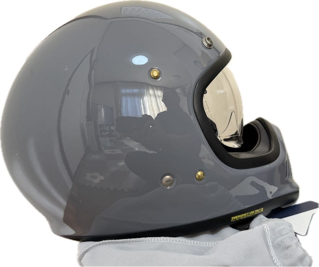 SHOEI ショウエイEX-ZERO バサルトグレー　Lサイズ 専用ゴーグル付
