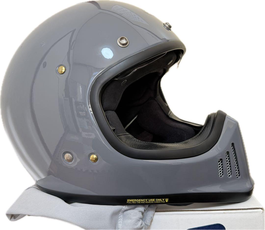 SHOEI ショウエイEX-ZERO バサルトグレー　Lサイズ 専用ゴーグル付
