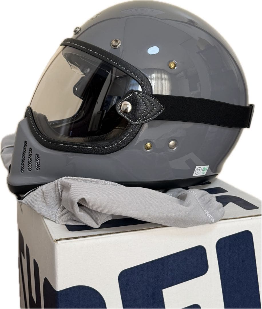 SHOEI ショウエイEX-ZERO バサルトグレー　Lサイズ 専用ゴーグル付