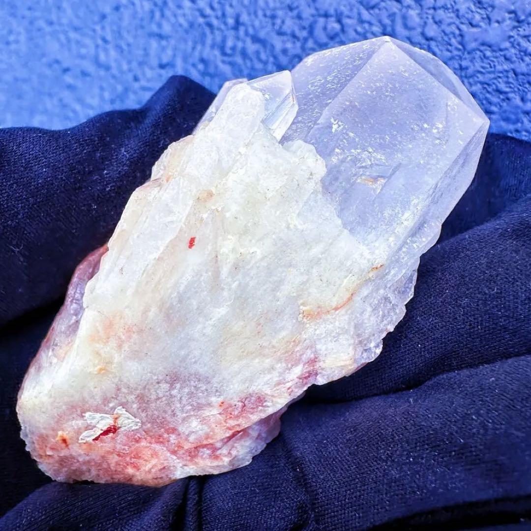 爆アレ❗️可愛いピンク♡超綺麗マダガスカル産パイナップルピンククラスターA1417