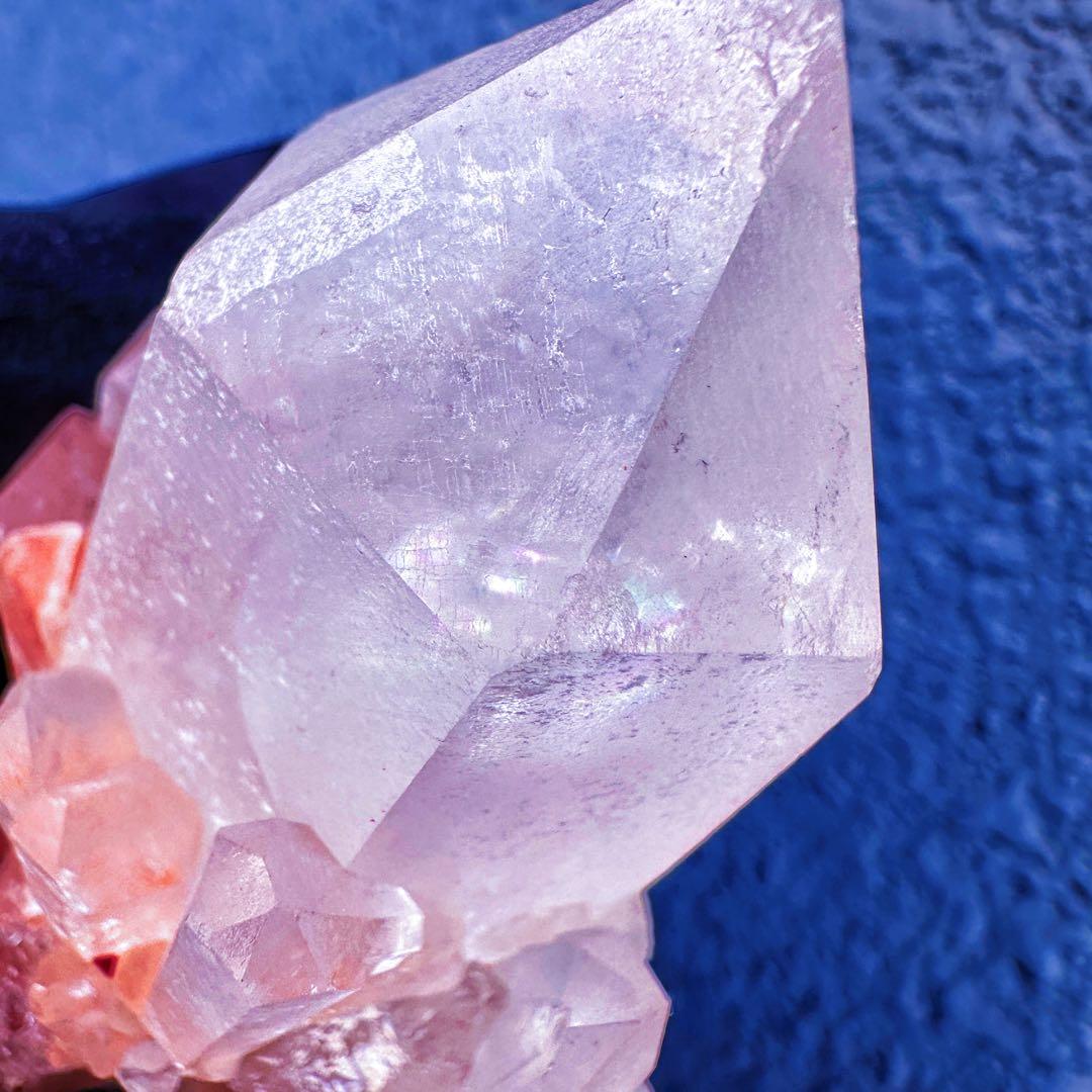 爆アレ❗️可愛いピンク♡超綺麗マダガスカル産パイナップルピンククラスターA1417