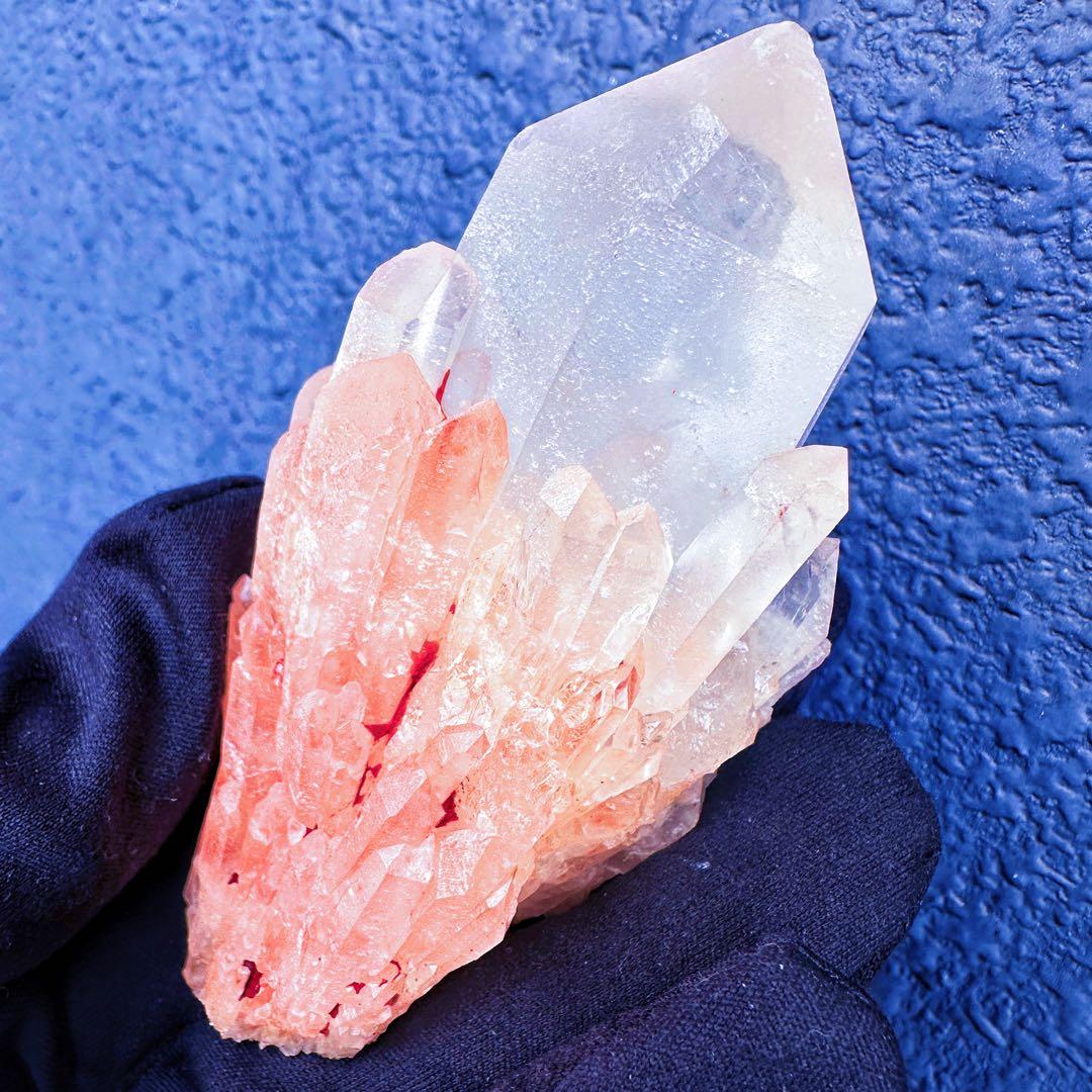 爆アレ❗️可愛いピンク♡超綺麗マダガスカル産パイナップルピンククラスターA1417