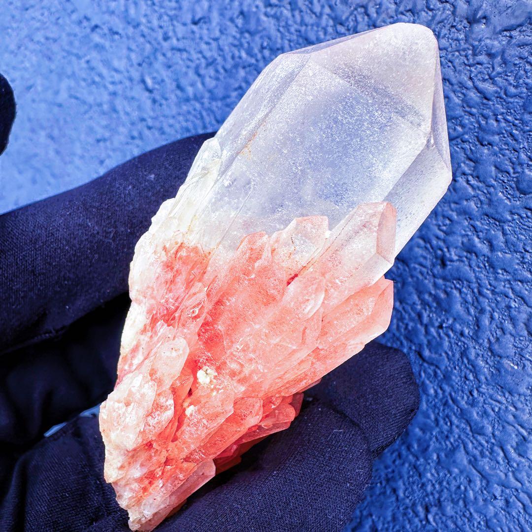 爆アレ❗️可愛いピンク♡超綺麗マダガスカル産パイナップルピンククラスターA1417