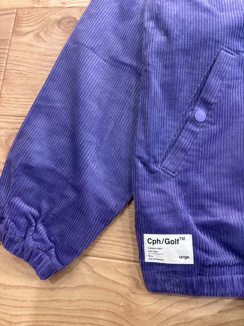 今季新作　コーデュロイコーチジャケット　L