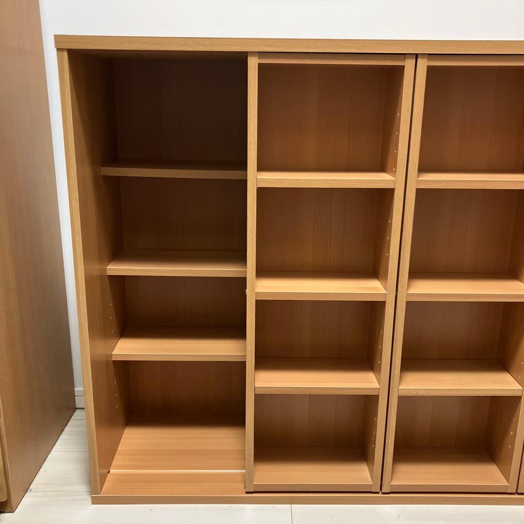 Y*o様 本棚　スライド収納棚　大容量　マンガ500冊以上収納可