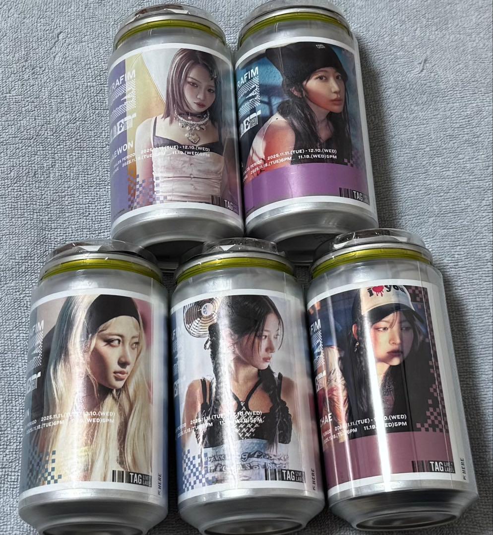 ルセラフィム 自販機 ラベル缶 コンプリート - メルカリ