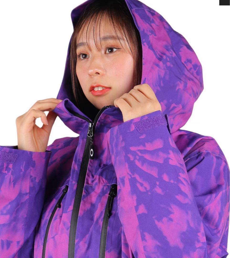 新品　オークリー　ウィメンズ　スキー　スノーボードウェア　パープル　XL