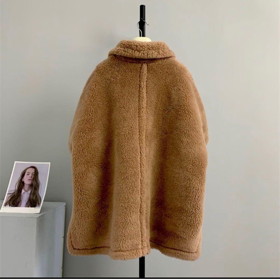 ☆新品タグ付き☆ テディコート　ポンチョ　ティディベア　Mサイズ