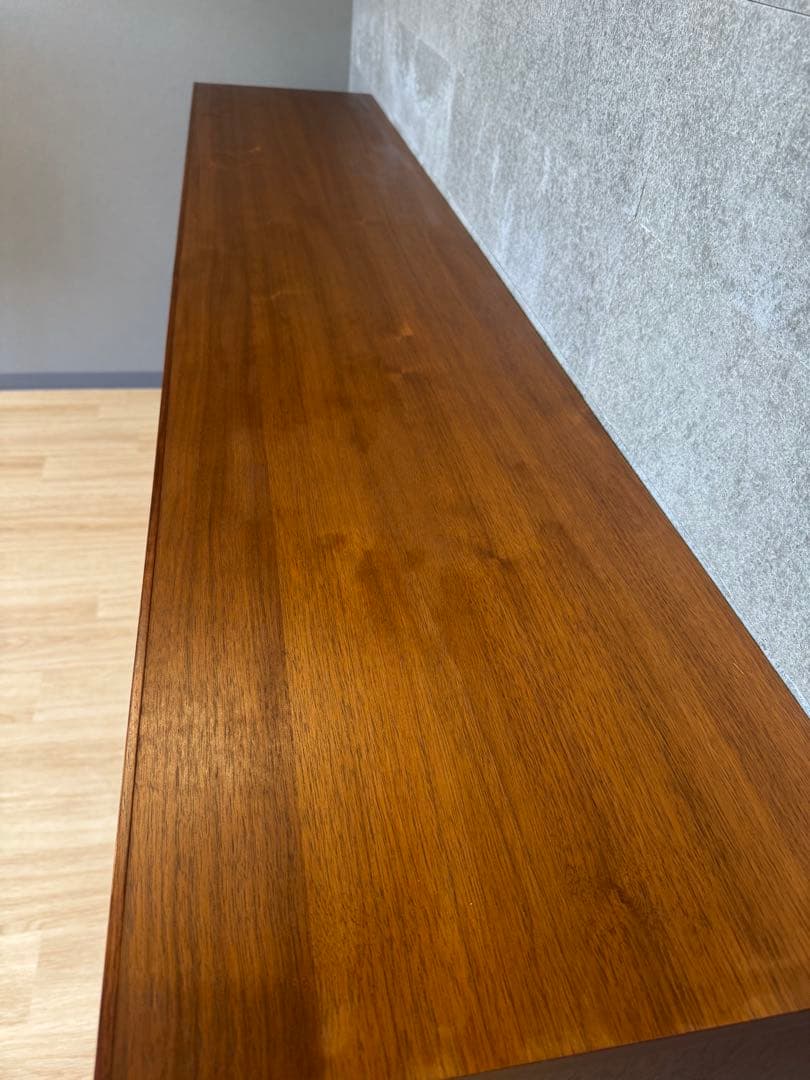 【美品】マガジンレコードラック 本棚 ウォールナット、高野木工 W1800