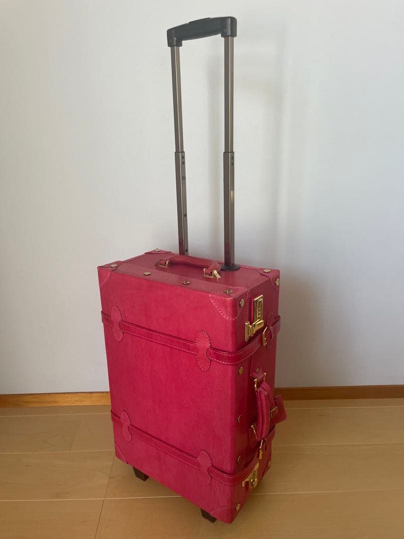 スーツケース　ピンク 合成皮革 23L